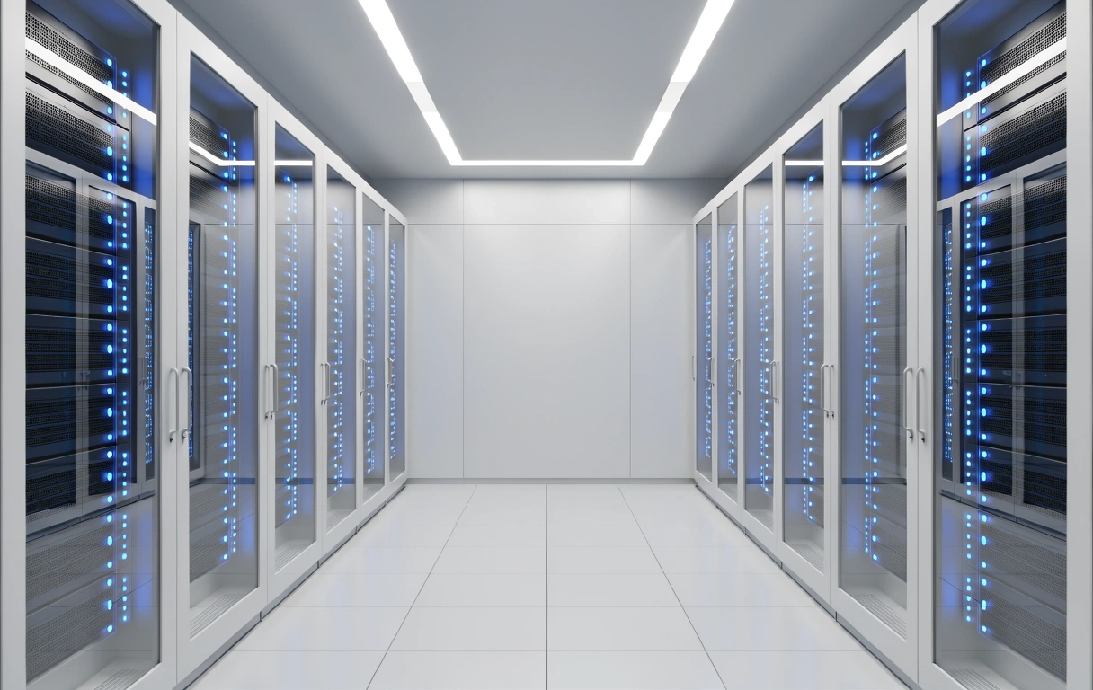 데이터 센터 내부 전경
